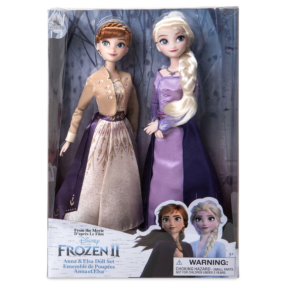 Ляльки Дісней Ганна і Ельза набір 2019 року Фрозен Anna and Elsa Frozen 2