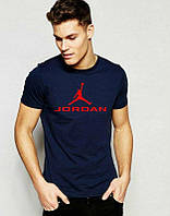 Чоловіча темно-синя Футболка AIR Jordan