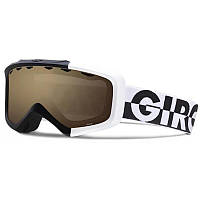 Маска зим. Giro Grade Flash (чорний-білий 50-50, Amber Rose)