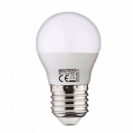 Світлодіодна лампа ELITE-10 10 W P45 Е27 3000 K шар Код.59705, фото 2