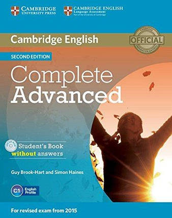 Complete Second Edition Advanced student's Book without answers with CD-ROM, фото 1