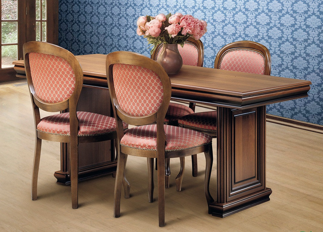 Стіл кухонний обідній 1,80 з ДСП/МДФ Тоскана-Нова Скай, фото 1