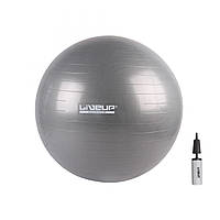 Мяч для фитнеса LiveUp Anti-Burst Ball 75 см (LS3222-75g) Grey