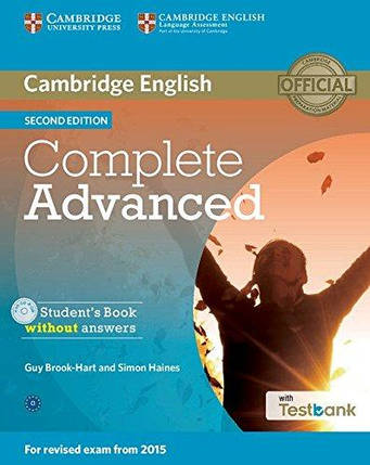 Complete Second Edition Advanced student's Book without answers with CD-ROM and Testbank, фото 1