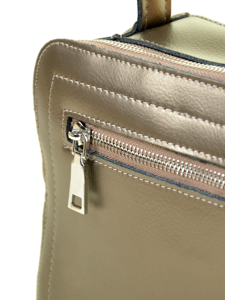 Женская сумка из натуральной кожи ALEX RAI 7-02 9119-1 grey - фото 4 - id-p1079981163