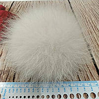 Помпон хутра (песець) білий