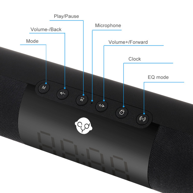 USB: Здесь купить Переносная Колонка Bluetooth UBS-C01 LCD + часы, 16W. Доставка по Украине. Киев, Харьков, Херсон, Николаев, Одесса, Запорожье, Донецк, Львов, Днепропетровск, Ивано-франковск, Каменец-Подольский, Луганск. Цена, обзор, характеристики, описан