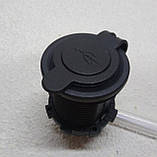 USB-заряджання гніздо врізне для автомобіля 12/24 В, фото 3