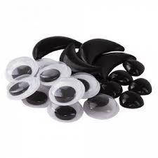 Оченята, носики для виготовлення іграшок.