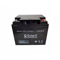 Акумуляторна батарея SolarX SXA 40-12 (12V 40Ah)