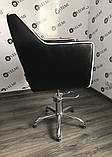 Крісло клієнта салону краси Askold перукарське крісло з гідравлікою Польща, фото 4