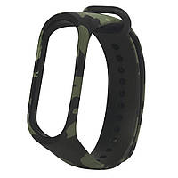 Силіконовий ремінець для фітнес браслета трекера Xiaomi Mi Band M3 Камуфляж 3