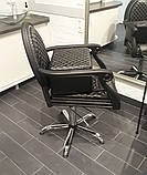 Крісло перукарське преміум для салонів краси Mozart VM865, фото 4