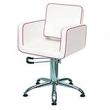 Перукарське крісло на гідравлічному підіймачі для клієнтів салону краси JUSTINE VM846, фото 3