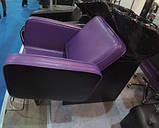 Перукарське крісло на гідравлічному підіймачі для клієнтів салону краси JUSTINE VM846, фото 5