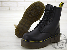 Жіночі черевики Dr.Martens Jadon Black Boots (с мехом), фото 4