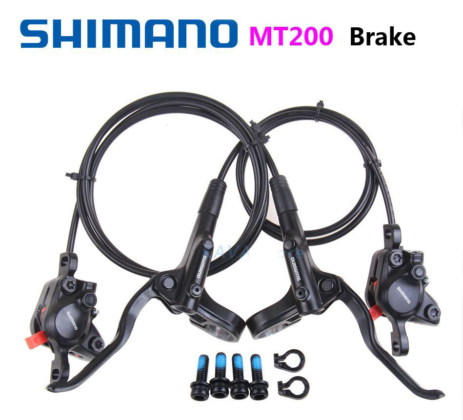 Гальма велосипеда дискові Shimano BL-MT200 гідравлічні, довжина 80/150 мм