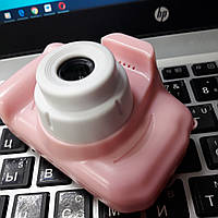 Цифровой детский фотоаппарат HD с функцией видео розовый