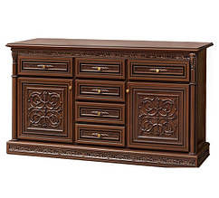 Комод дводверний у вітальню ДСП/МДФ Тоскана Скай