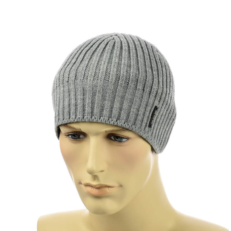 Чоловіча шапка 1*1 сірий