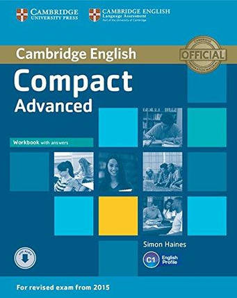Compact Advanced Workbook with answers and Downloadable Audio, фото 1