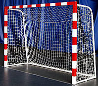 Сетка для мини-футбола капроновая D-3,5 мм, яч.120 мм (футзальная, гандбольная) 2*3*1.1