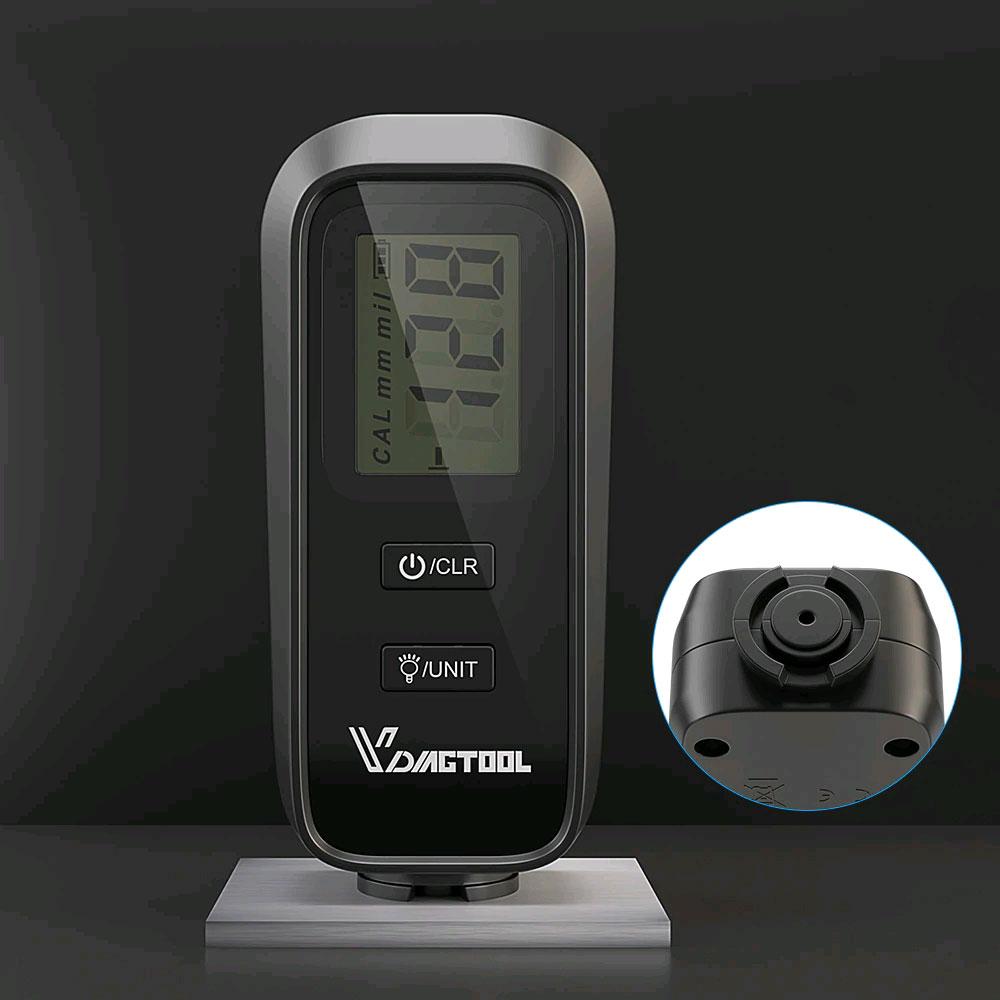 Товщиномір ЛКП лакофарбового покриття АВТОМОСТИЛЯ VDIAGTOOL VC-100 з підсвіткою дисплея. Автокалібрування