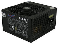 БЛОК Питания LC-POWER LC6550 V2.3 ATX на 550W c ACTIVE-PFC 24+4 (+8pin) ( на проц ) + 6pin (8 PIN) для ВИДЕО