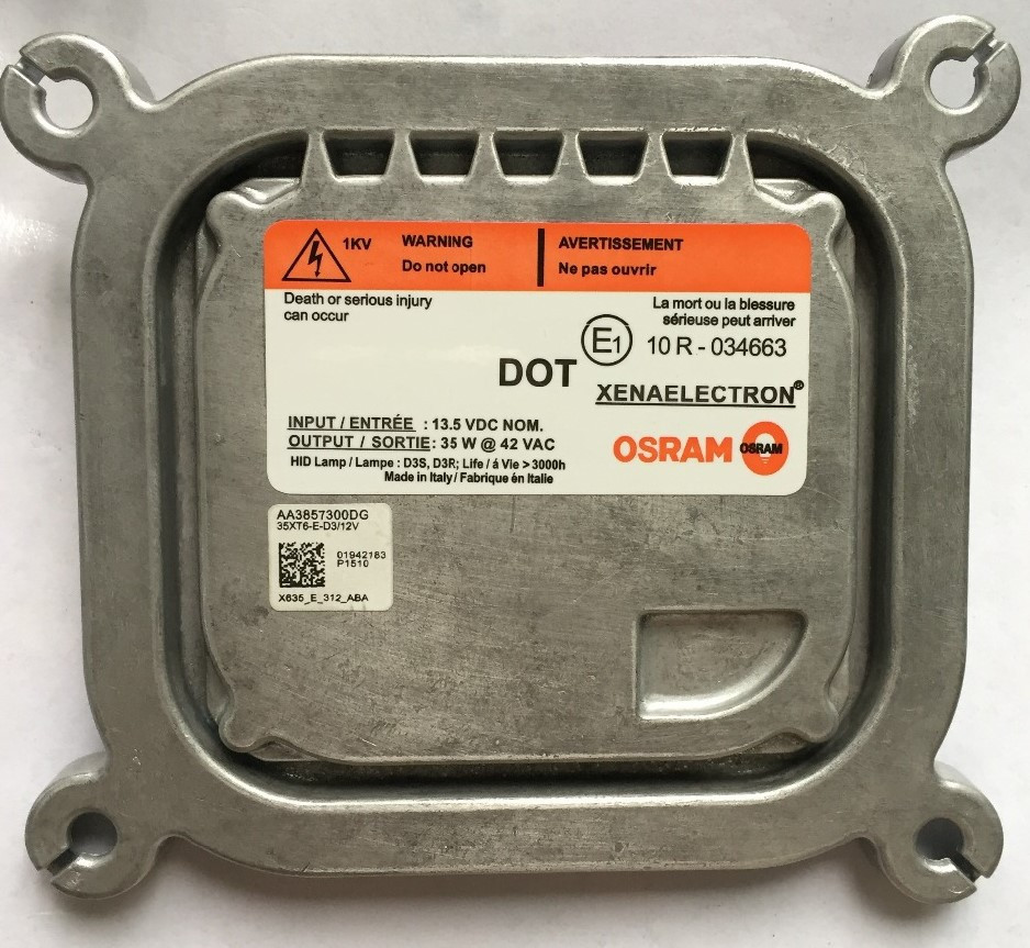 Блок розжига Osram D1S 35XT5-2-D1/12V Ford 7L7Z13C170A / 35XT5-2-D3/12V / 35XT6-7-D3/12V Ford Mondeo