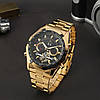 Механічний годинник з автопідзаводом Forsining Texas, чоловічий наручний годинник форсінінг, оригінальний золотий годинник, фото 7