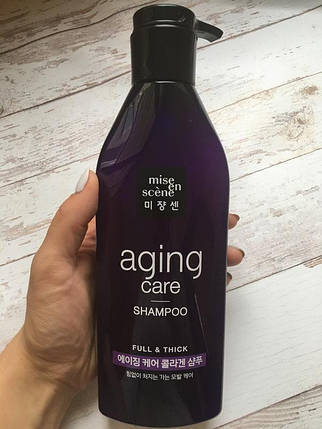 Антивіковий шампунь для волосся Mise En Scene Aging Care Shampoo 680ml, фото 3