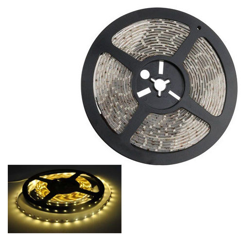 5 м стрічка світлодіодна, 300x 3528 SMD LED, тепл біл