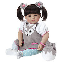 Кукла реборн девочка Adora Toddler Time "Silver Fox" Doll 20 "Серебряная лиса - 51 см (218702) (B077BQ8QFJ)