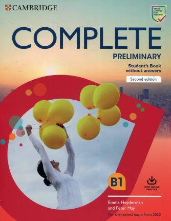 Complete Preliminary Second Edition student's Book without with Answers Online Practice, фото 1