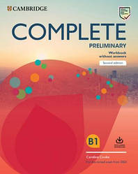 Complete Preliminary Second Edition Workbook without Answers with Audio Download