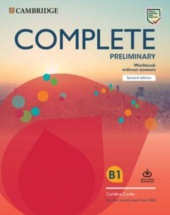 Complete Preliminary Second Edition Workbook without Answers with Audio Download, фото 1