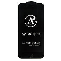 Матовое защитное стекло AG Matte Full Glue для Apple iPhone 7 Plus / iPhone 8 Plus Черный