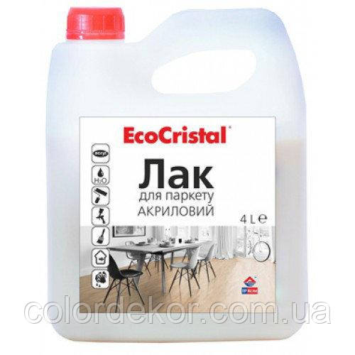 Лак для підлоги акриловий Ірком "Паркетний" ІР-18 (глянсовий) 4 л