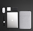 Сумка чохол для Macbook 12/ macbook Air 11" - чорний, фото 3