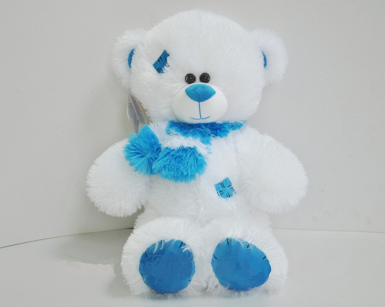 Ведмедик Тедді білий, 40 см