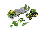 *Машинка конструктор Евакуатор з тректором John Deere Klein 3908, фото 4