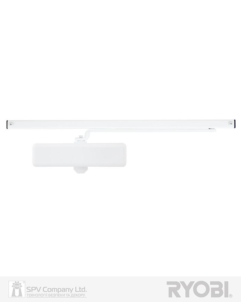 Функціональний доводчик накладного типу RYOBI *8800 S-8850T GLOSSY_WHITE SLD_HO_ARM EN_2 45 кг 900 мм