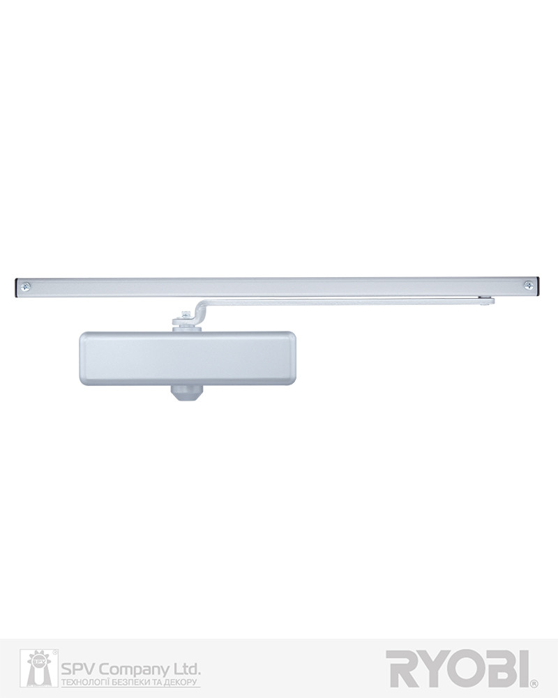Доводчик накладного типу срібло RYOBI *8800 S-8850T SILVER SLD_HO_ARM EN_2 45 кг 900 мм