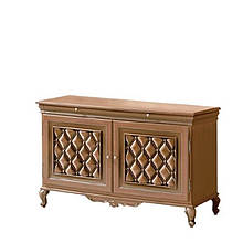 Тумба під телевізор 1,35 у вітальню ДСП/МДФ Новіта Скай