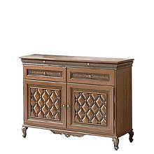 Комод дводверний 1,35 у вітальню ДСП/МДФ Новіта Скай