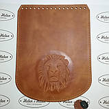 Клапан для рюкзака "Лев". Колір "Рудий"., фото 2