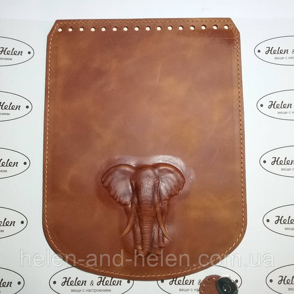 Клапан для рюкзака "Слон". Колір "Рудий"., фото 1