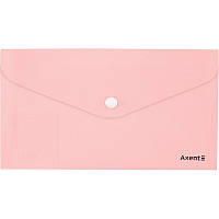 Папка-конверт на кнопці DL, Pastelini, рожева