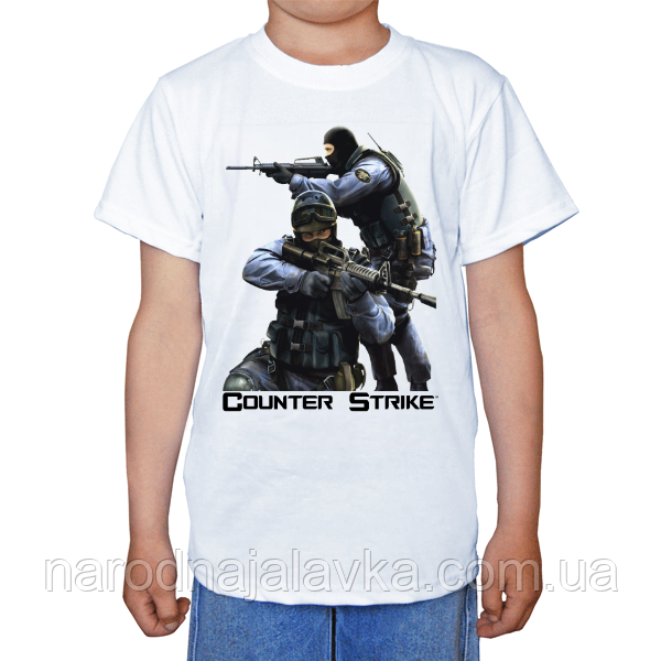 Футболка Counter Strike (контр страйк) (на хлопчика або дівчинку)