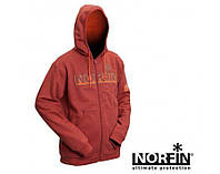 Куртка флисовая Norfin Hoody Red (терракот)